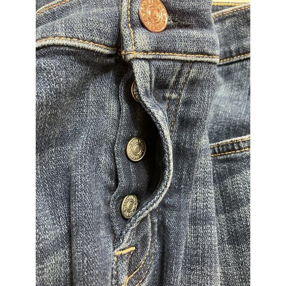 7 For All Mankind Josefina Button Fly Jeans Women’s Size 26 - Picture 12 of 14